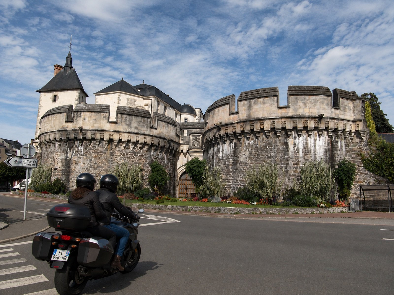 Le château d'Ancenis dominant la Loire