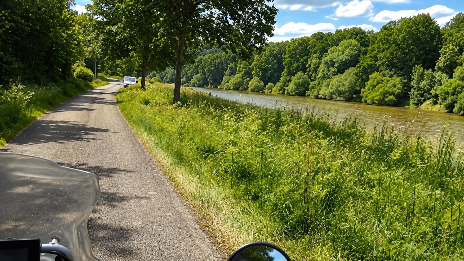 La vallée de la Loire à moto