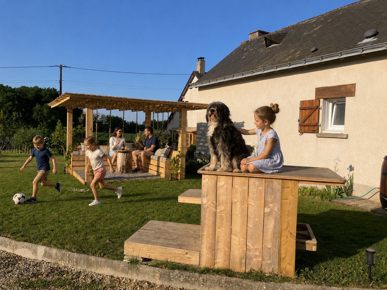 Une semaine en famille à L'Arbre Émaillé