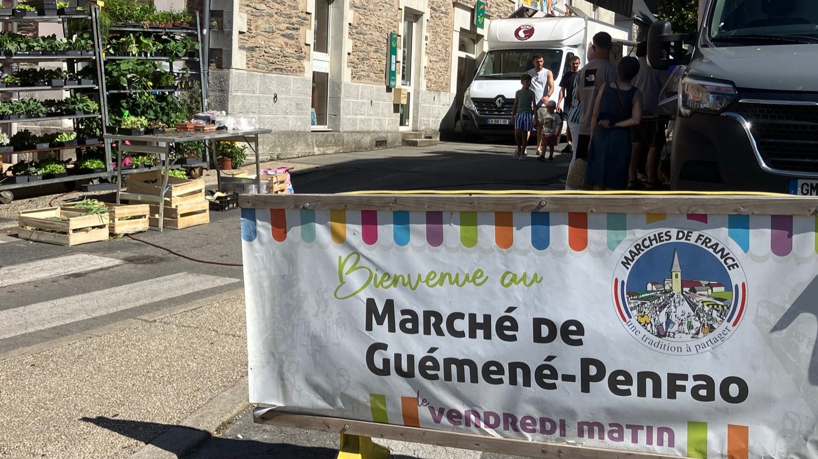 Bannière du marché de Guémené-Penfao