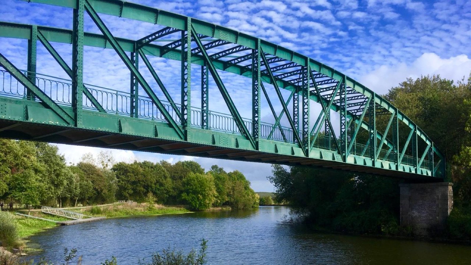 Le Pont du Grand Pas à Sainte-Marie