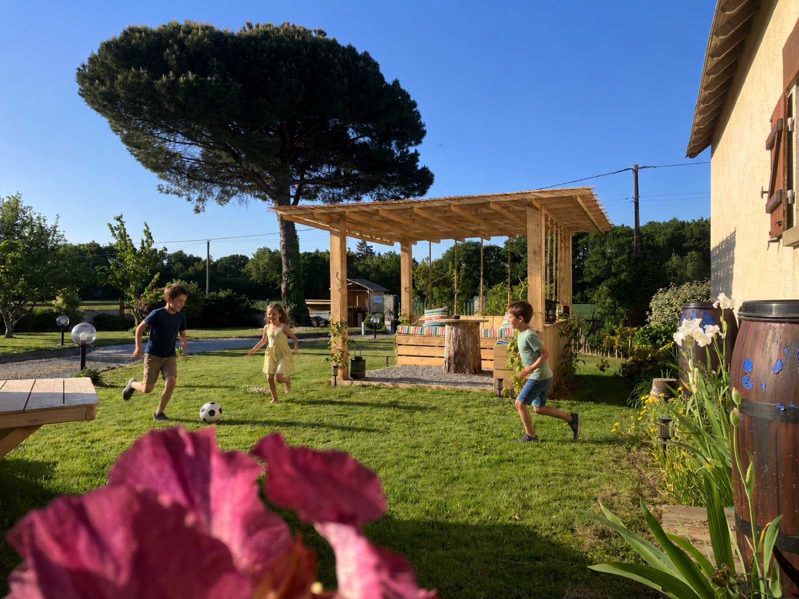 Vacances en famille à L'Arbre Émaillé