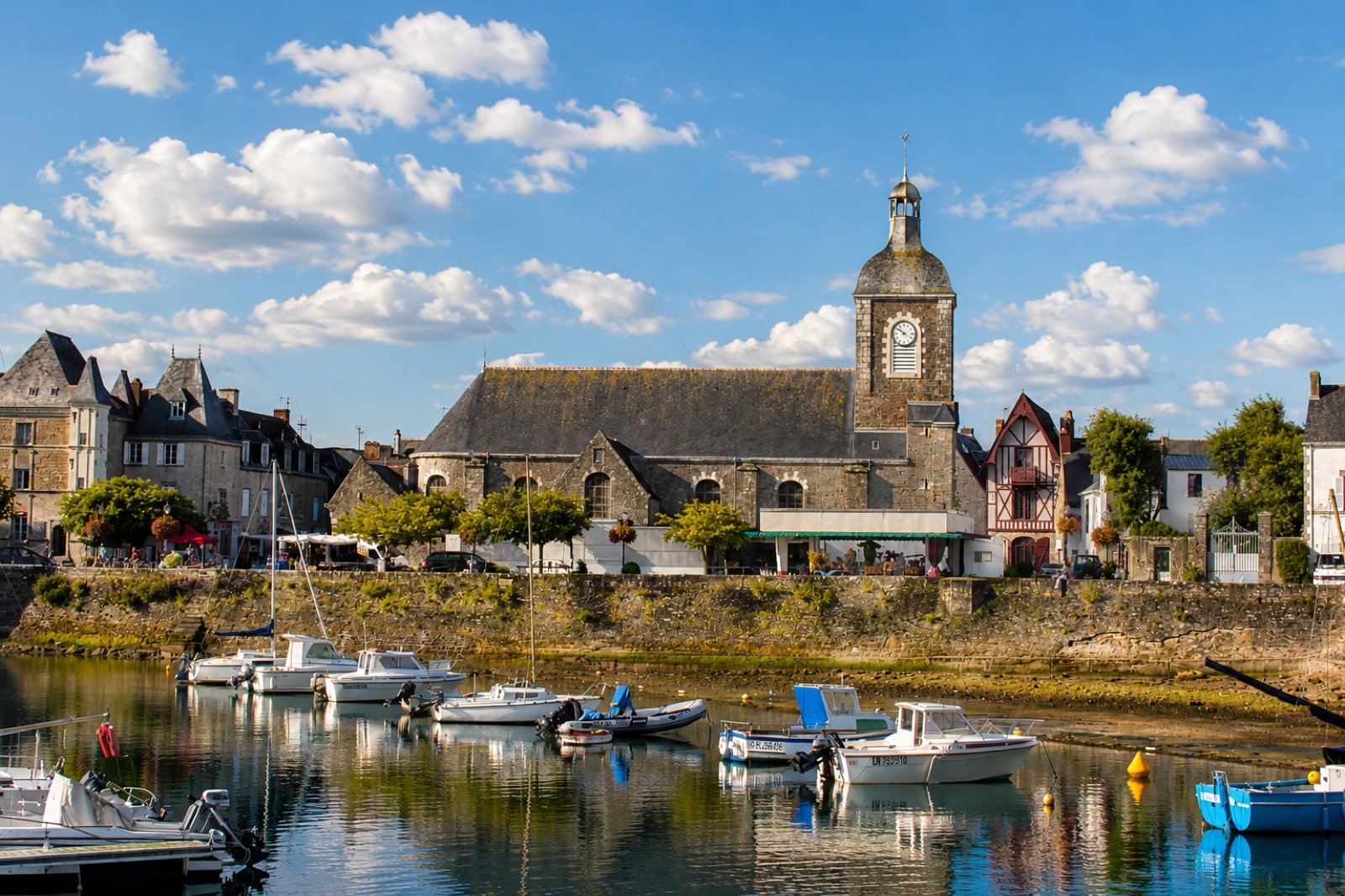 Piriac-sur-Mer, port breton typique
